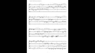 JS Bach  WellTempered Clavier Part 2  Fugue 10 Double Reed Quartet [upl. by Fawcette]