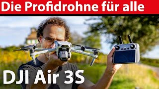 Drohnentest DJI Air 3S – MittelklasseDrohne mit Profifunktionen [upl. by Adnalro734]