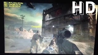 Call of Duty Black Ops  Notebook i5 2450m  GT 630m [upl. by Yerak705]