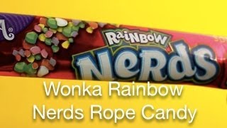 Wonka Rainbow Nerds Rope Candy [upl. by Flann498]