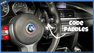 How to CODE F30 Paddle Shifters with ProTool [upl. by Haynor]