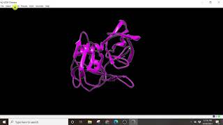 UCSF CHIMERA  Basics  Protein Structure Visualization in Different Formats  Background Change [upl. by Bridgette313]