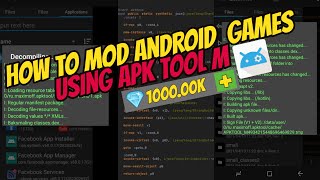 How to mod android games using APKTOOL M [upl. by Darom378]