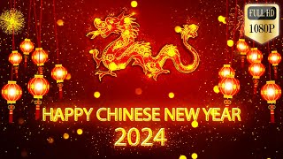 Chinese New Year 2024 新年年新年快乐农历新年龙年快乐  6 Free Greetings amp IntrosDownload Links In Description [upl. by Iniffit]