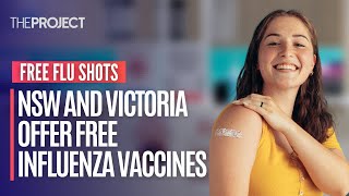 NSW And Victoria Offer Free Influenza Vaccines [upl. by Annatsirhc633]