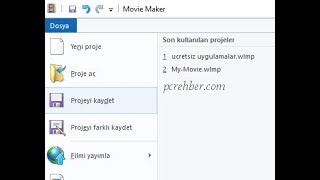 Movie Maker Türkçe Yapma 2018 [upl. by Richey56]