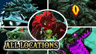 Zelda Tears of the Kingdom  All Locations of Major Bosses Rematch HQ [upl. by Phelgon]