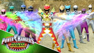 Power Rangers Dino Super Charge Alternate Opening 2 [upl. by Spiegel767]