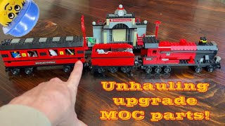 LEGO  Hogwarts Express 4708 Unboxing and Parts Haul [upl. by Hoopen843]