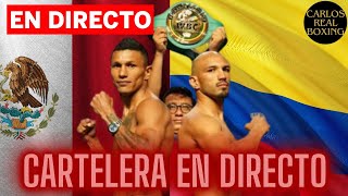 MIGUEL BERCHELT VS JEREMY TRIANA l REACCION Y NARRACION EN DIRECTO l CARLOS REAL BOXING l boxing [upl. by Martineau]