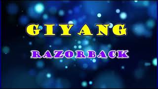 Giyang  Razorback karaoke [upl. by Sesilu39]