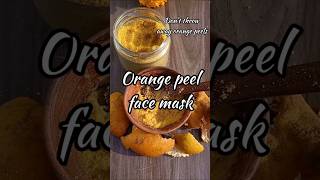 Viral Orange peel face mask for skin whitening shorts viralvideo trending [upl. by Eenert776]