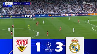 VfB Stuttgart gegen Real Madrid 13  UEFA Champions League 2425  Spielen Höhepunkte [upl. by Eceinert676]