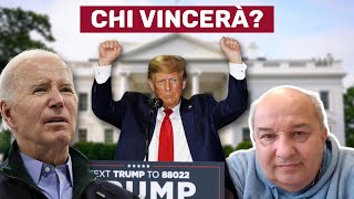 CHI VINCERÀ LE ELEZIONI AMERICANE ANALISI con SANDRO BRUSCO [upl. by Yllime]