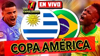 ¡ELIMINAN A BRASIL URUGUAY 42 BRASIL  COPA AMÉRICA 2024  Los Expulsados [upl. by Krute]