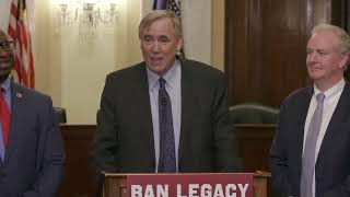 Senator Merkley Speaks on Banning Legacy Admissions [upl. by Rovner]