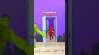 🤔 Why Did Hulk Close the Door So Fast on SpiderMan 🚪😂 gta [upl. by Aizirk]