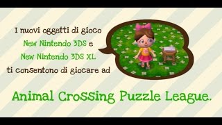 Animal Crossing New Leaf 3DS Animal Crossing Puzzle League  New Minigame [upl. by Riamo]