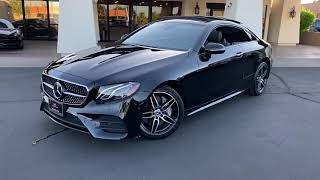 2019 MercedesBenz E450 Coupe [upl. by Ahselak]