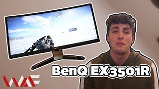 BenQ EX3501R Monitor  WAF Review [upl. by Nanny]