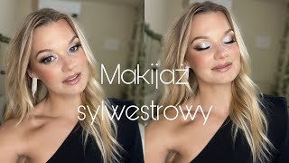 Tutorial GRWM łatwy makijaż sylwestrowy  karnawałowy na ostatnią chwilę [upl. by Arlin]