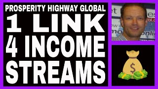 NEW Prosperity Highway Global Review  1 Link 4 Income Streams  Free To Join [upl. by Kurzawa889]