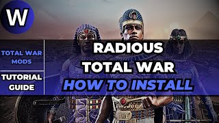 Total War Pharaoh  Radious Mod How to InstallPreview [upl. by Dogs]