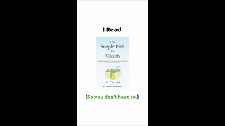 I Read A Simple Path to Wealth by JL Collins so you dont have to [upl. by Ahseiat]