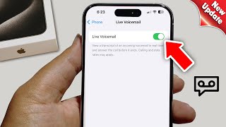 iPhone 15ProMax How To Disable Voicemail on iPhone [upl. by Haissi]