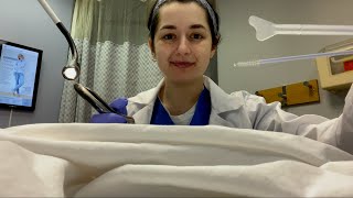 OBGYN ASMR Getting Your Annual ExamPap Smear and STI Screening Soft Spoken Medical Office [upl. by Soluk]