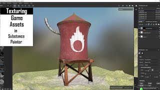 Texturing in Substance Painter  A Comprehensive Guide to Texture Game Assets [upl. by Revert49]