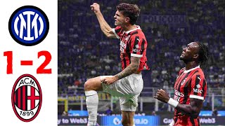 Ac Milan Win Milan Derby  Inter Milan vs AC Milan  All Goals amp Extended Highlight [upl. by Groscr601]