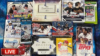 OPENING The BEST NEW BASEBALL CARDS LIVE [upl. by Wittie410]