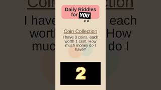 Riddle Coin Collection MathRiddles FunMathChallenges BrainTeasers [upl. by Dippold29]