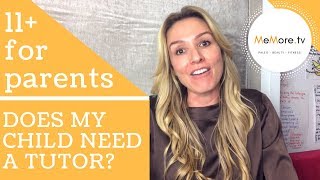 11 Personal Advice for Parents  should my child have a tutor  MeMore [upl. by Thant]