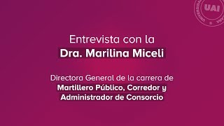 Martillero Público Corredor y Administrador de Consorcio  UAI [upl. by Livi]