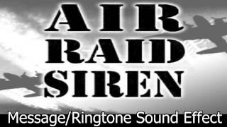 Air Raid Siren Sound Effect [upl. by Anaele573]