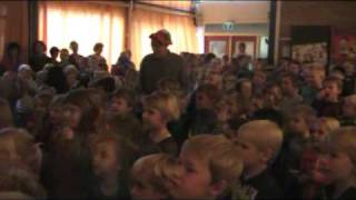 coole piet diego op de vrijburg school uitgeest afsluiting en club van sinterklaas [upl. by Tiff916]