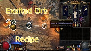 PoE Exalted Orb Recipe PPAP Pen Pineapple Apple Pen [upl. by Cleopatra]