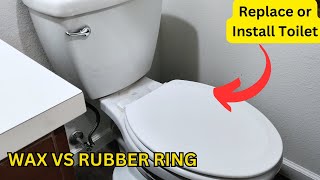 DIY How to Replace a Toilet  StepbyStep Guide [upl. by Wack]