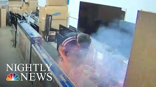 Exploding ECigarette Sparks Concern  NBC Nightly News [upl. by Cilo]