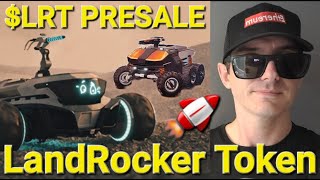 LRT  LANDROCKER TOKEN PRESALE CRYPTO COIN HOW TO BUY ICO LRT NFTS ETH GAME P2E USDT ETHEREUM USDC [upl. by Nwonknu]