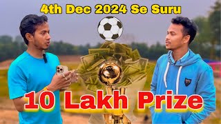 10 Lakh 💰 Cash Football Tournament 4 Tarikh Se Suru 👍 Teterkela Bridge Playground ⚽️ [upl. by Aiak]