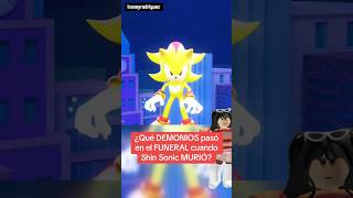 TRISTE MUERTE DE SHIN SONIC HornstrompFNF3D sonictapes skibiditoilet [upl. by Nancee415]