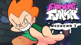 FNF WEEKEND 1 UPDATE GAMEPLAY [upl. by Eelaroc557]