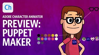 Preview Puppet Maker Adobe Character Animator [upl. by Dew]