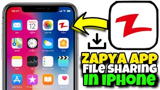 Zapya file shearing app in iPhone  how to use Zapya app on iPhone  Zapya app android to iPhone [upl. by Justin]