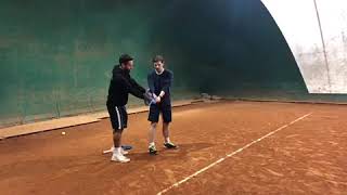 Tutorial tennis rovescio bimane [upl. by Capwell278]