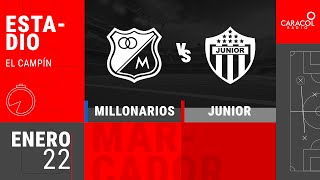 EN VIVO  Millonarios vs Junior  Final de la Superliga Colombiana por el Fenómeno del Fútbol [upl. by Ahseram]