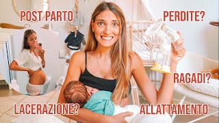 IL MIO POST PARTO  allattamento🤱🏼 [upl. by Heater258]